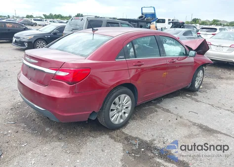2014 Chrysler 200 Lx from USA, damaged, VIN 1C3CCBAB0EN123988